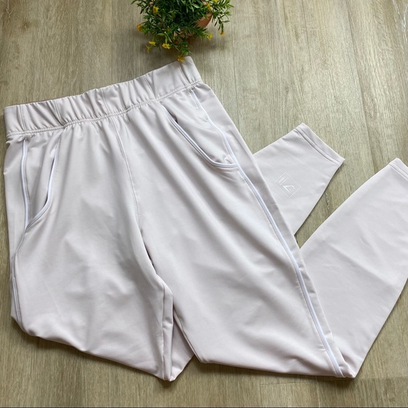 Gymshark Recess Joggers in Cream White - Picture 7 of 11